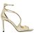 Sandali Jimmy Choo Azia 95 argento glitter