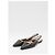 Tod's Ballerine slingback in pelle Nero - vista 2
