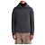 Roberto Collina Gerippte Zip-Jacke in Anthrazit Grau