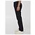 Pantaloni James Perse in tela di cotone rigida nera Nero - vista 3