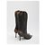 Botas Western Lidia Paris Texas en piel negra Negro - vista 3