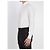 Camicia Borriello Vomero in cotone Oxford bianco - vista 2