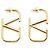 Valentino Garavani VLogo Signature Metallohrringe Golden - Ansicht 2