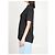 Jacquemus Ventadou Top in Schwarz Papier-Optik - Ansicht 3