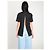 Jacquemus Ventadou Top in Schwarz Papier-Optik - Ansicht 4