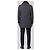 Herno Mantel aus Wolle und Nylon in Anthrazit Grau - Ansicht 2