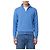 Guest in Residence Dolcevita con mezza zip blu di Delft Blu chiaro