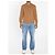 Ami Paris Ami de Coeur Rundhals-Pullover Braun - Ansicht 5