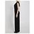 Abito maxi Irina Solace London nero - vista 3