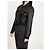 Versace Blusão de couro slim-fit Preto - vista 2