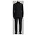 Lardini Vestido cruzado Black Feeling Negro - vista 3
