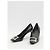 Roger Vivier Décolleté Belle Vivier Trompette Nero - vista 5