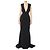 Abito maxi Althea Solace London nero