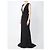 Abito maxi Althea Solace London nero - vista 2