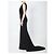 Abito maxi Althea Solace London nero - vista 3