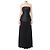 Vestido maxi Claudette Solace London negro