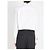 Burberry Weißes Baumwollhemd Equestrian Knight Design - Ansicht 4