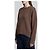Pull Loulou de Saison Anton en cachemire marron café - vue 2