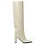 Jimmy Choo Stivali Caly Over The Knee 85 Bianco