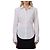 Camisa Attico de popelín de algodón blanca Blanco