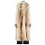 Chaleco largo de piel de cordero beige Yves Salomon