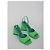 Attico Piper sandals emerald green - view 4