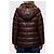 Herno Ultraleichte Daunenjacke mit Kunstpelz Braun - Ansicht 2