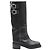 Botas Jimmy Choo Brooklyn de piel negra Negro