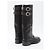 Botas Jimmy Choo Brooklyn de piel negra Negro - vista 3