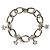 Panconesi Pulsera de cadena Diamanti Plata
