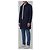 Lardini Cappotto monopetto blu scuro - vista 2