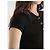Dolce & Gabbana Geripptes Polo-Oberteil Schwarz - Ansicht 3