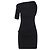 Mini vestido drapeado Jacquemus preto de seda e algodão