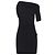 Mini vestido drapeado Jacquemus preto de seda e algodão - vista 3