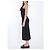 Alexander Wang Abito slip con logo 3D Nero - vista 3