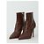 Paris Texas Botines Vera 85 en Chocolate Castaño - vista 2