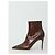 Paris Texas Botines Vera 85 en Chocolate Castaño - vista 4