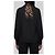 Sutton New York Blusa em double georgette preta - vista 3