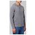 Roberto Collina Sudadera de lana merino con cremallera en gris - vista 2