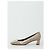 Roger Vivier Décolleté Belle Vivier Trompette Beige - vista 4