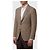 Lardini Feeling single-breasted jacket Brown - view 3