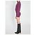 Attico Mini abito bordeaux Porpora - vista 3