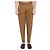 PT Torino Pantaloni Rebel in lino e cotone Marrone