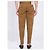 PT Torino Pantaloni Rebel in lino e cotone Marrone - vista 4