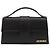 Borsa Jacquemus Le Grand Bambino in pelle nera Nero
