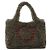 Stella Mc Cartney Borsa tote logo effetto teddy Grigio