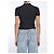 Alexander Wang Rash Guard T-Shirt mit Logo Schwarz - Ansicht 4