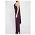 Vestido maxi Demi Solace London Morado Púrpura - vista 3