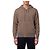Roberto Collina Merinowolle-Sweatshirt mit Reißverschluss in Taupe