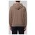 Roberto Collina Merinowolle-Sweatshirt mit Reißverschluss in Taupe - Ansicht 3